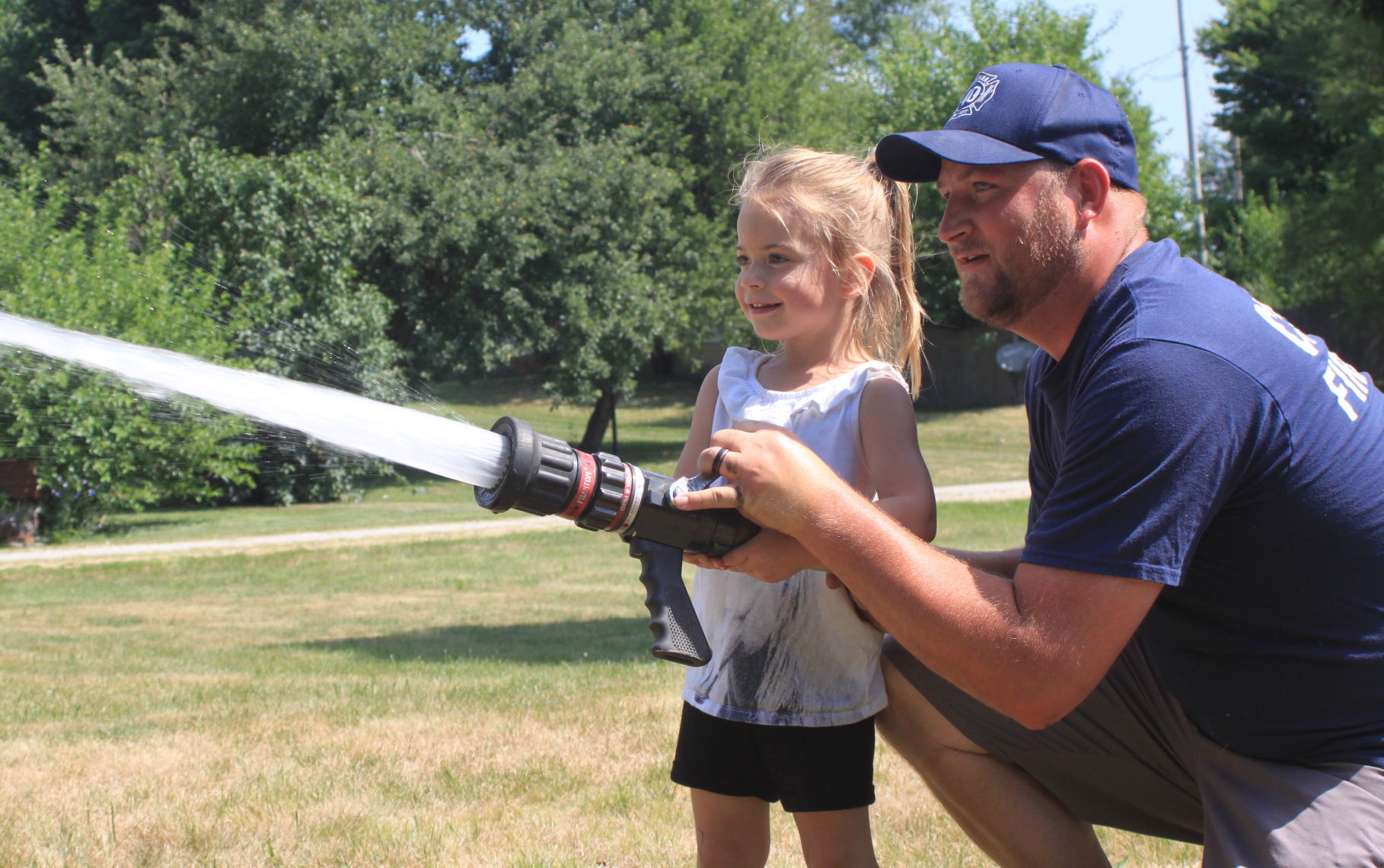 Family fun with firefighters